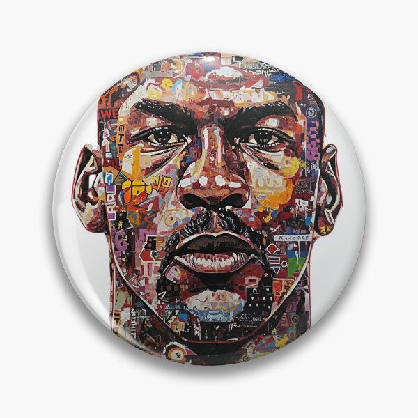 Item preview, Collage Style Painting of Michael Jordan designed and sold by Hoopful.