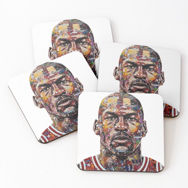 Item preview, Collage Style Painting of Michael Jordan designed and sold by Hoopful.