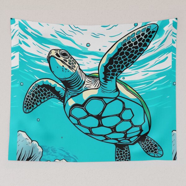 Item preview, Sea Turtle  designed and sold by MatrixTattoo.