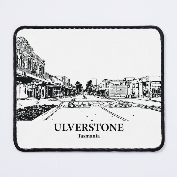 Item preview, Ulverstone - Tasmania designed and sold by Lakeric Cityscapes.
