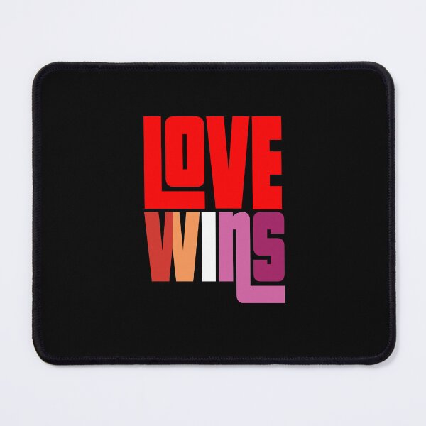 Item preview, LESBIAN FLAG LOVE WINS | LGBTQ PRIDE designed and sold by What you are is Beautiful.
