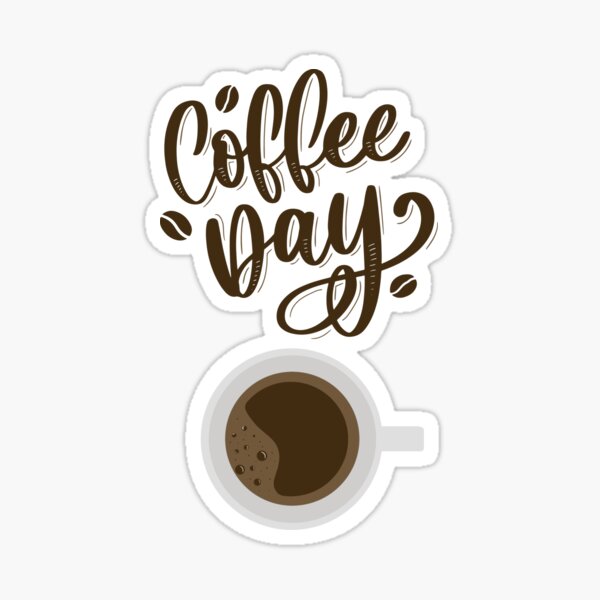 Item preview, International Coffee Day Design - Cute Coffee Lover Art designed and sold by KhadijaBatool38.