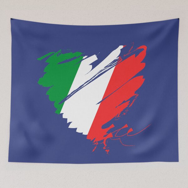 Item preview, Italy Soccer Europe Heart Calcio Italiano Grunge designed and sold by Helen-Storm.