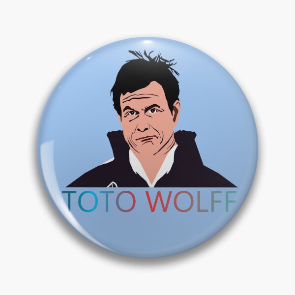 Item preview, Toto Wolff illustration designed and sold by ZooStateofMind.