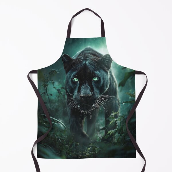 Item preview, Mysterious black panther in the jungle designed and sold by Vision-Vibe.