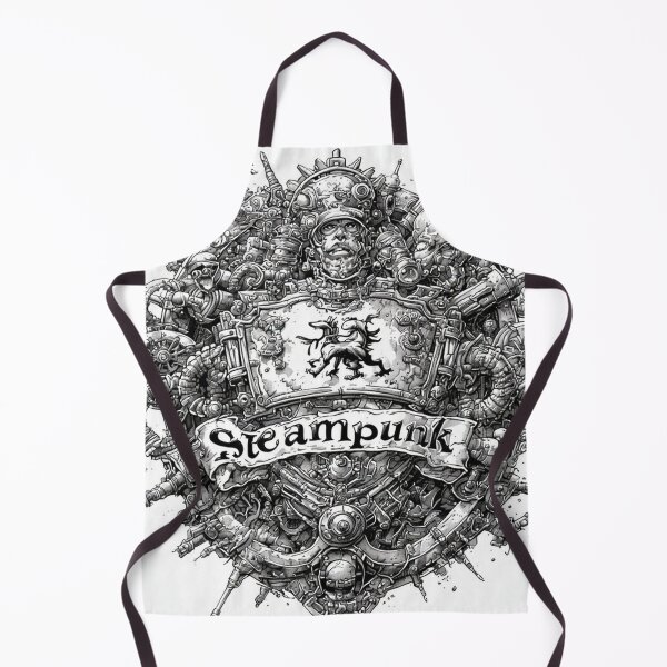 Item preview, A coat of arms with the word Steampunk written on it designed and sold by Conteceres.