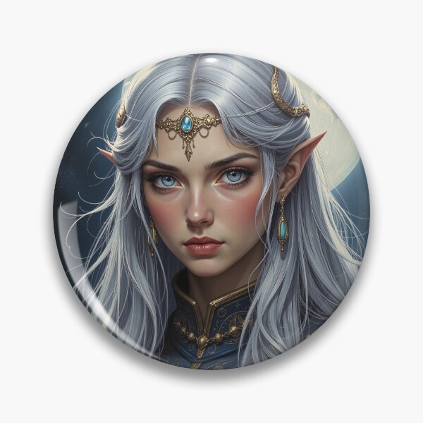 Item preview, Moonlit Elven Priestess designed and sold by DiceWay.