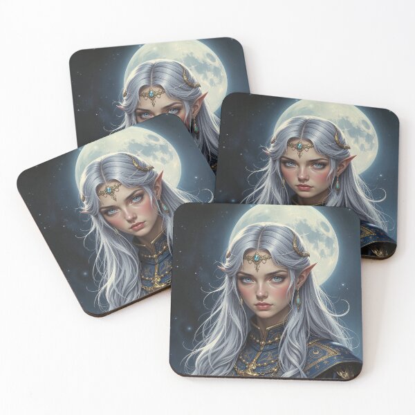 Item preview, Moonlit Elven Priestess designed and sold by DiceWay.