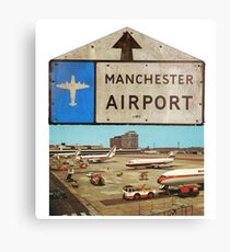 Manchester Airport Canvas Print