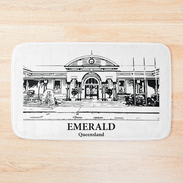 Artikelvorschau, Emerald - Queensland entworfen und verkauft von Lakeric Cityscapes.
