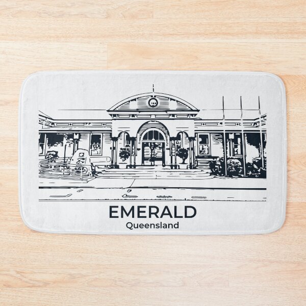 Artikelvorschau, Emerald - Queensland entworfen und verkauft von Lakeric Cityscapes.