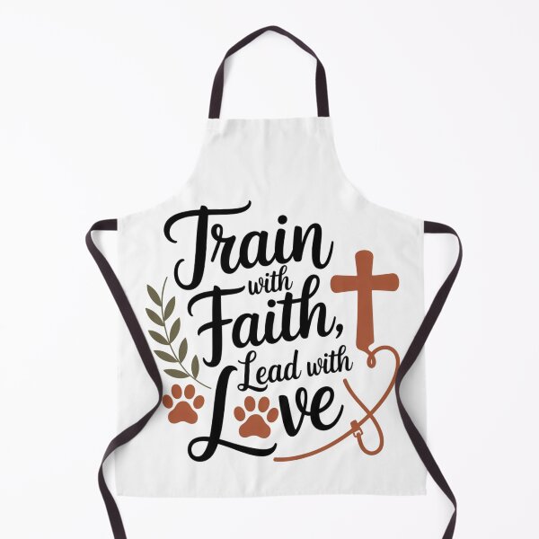 Item preview, Train with Faith, Lead with Love – Christian Dog Trainer Tee designed and sold by 123artistickay.