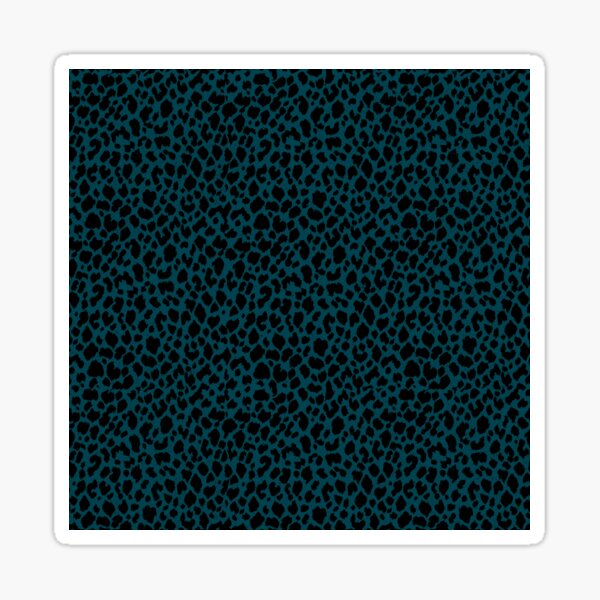 Item preview, Chetah Print Small (Teal) designed and sold by Doodloom.