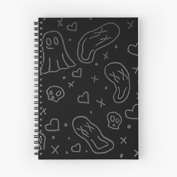 Item preview, Cute Spooky Doodle(Grey) designed and sold by ErynImagination.