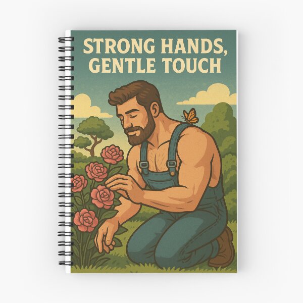 Item preview, Strong Hands, Gentle Touch | Funny Gardening Shirt for Men designed and sold by VeroChaos.