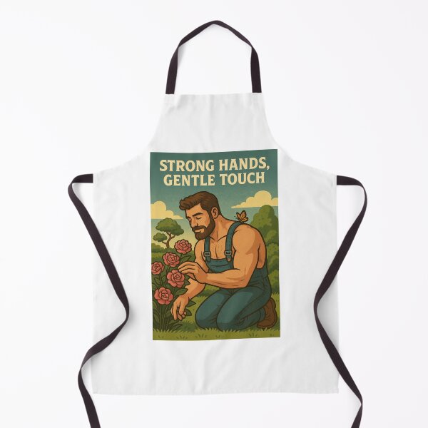 Item preview, Strong Hands, Gentle Touch | Funny Gardening Shirt for Men designed and sold by VeroChaos.