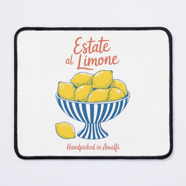 Item preview, Estate al Limone – Handpicked in Amalfi Lemon Bowl Illustration designed and sold by Snifferius.