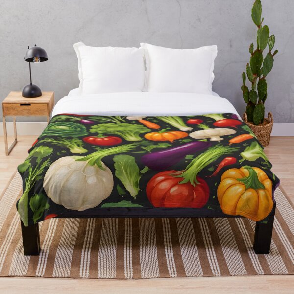 Aperçu de l'œuvre Collection populaire de légumes sains et heureux créée et vendue par TrendyDesigne412.