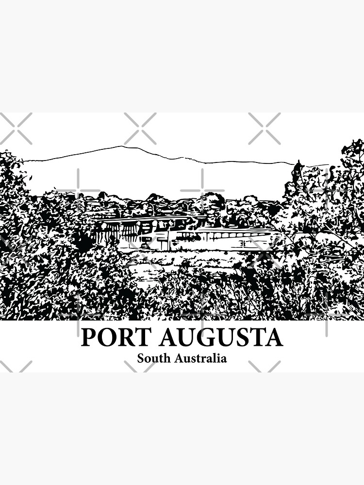 Thumbnail 3 of 3, Sticker, Port Augusta – South Australia designed and sold by Lakeric.