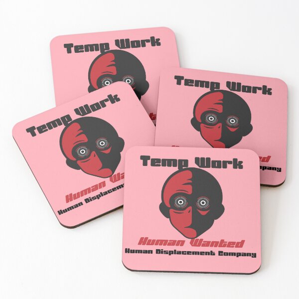 Item preview, Temp Work Human Wanted designed and sold by BrandingNow.