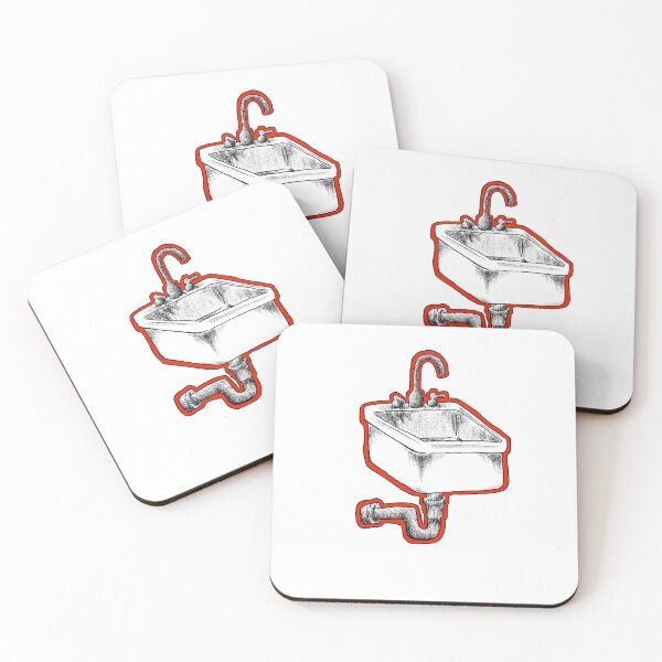 Item preview, Kitchen Sink Red designed and sold by Morganhargrove.