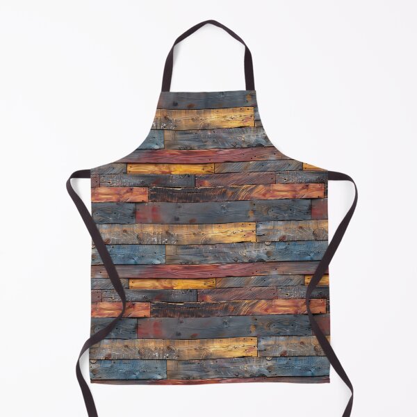 Item preview, Weathered Multi-Colored Wood Plank Wall designed and sold by NTGUILTY.