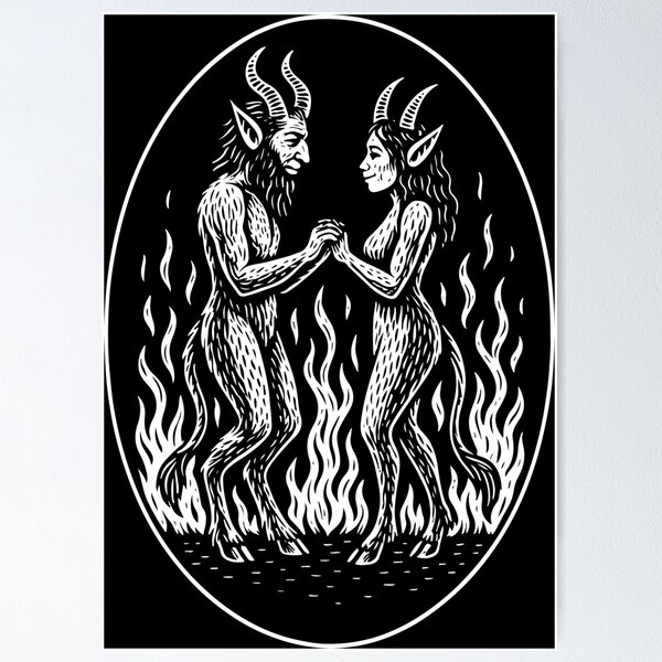 Item preview, One love - Endless fire Demon Love designed and sold by morhoth.