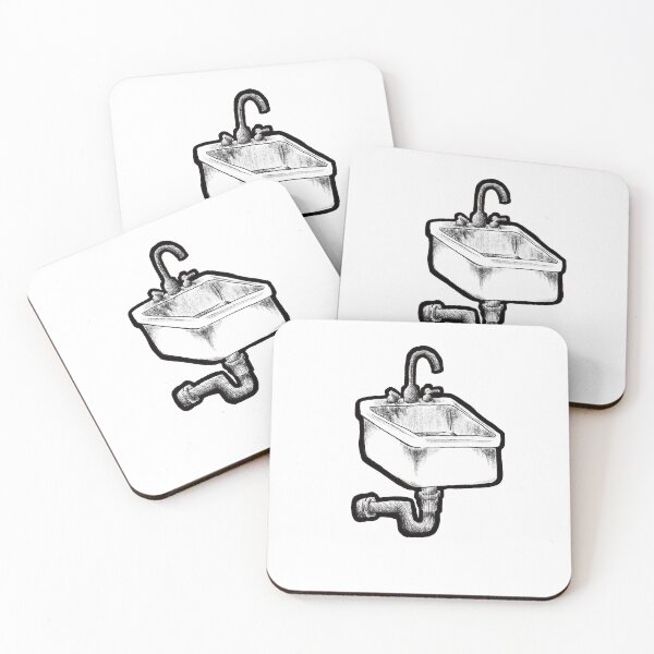 Item preview, Kitchen Sink Black designed and sold by Morganhargrove.