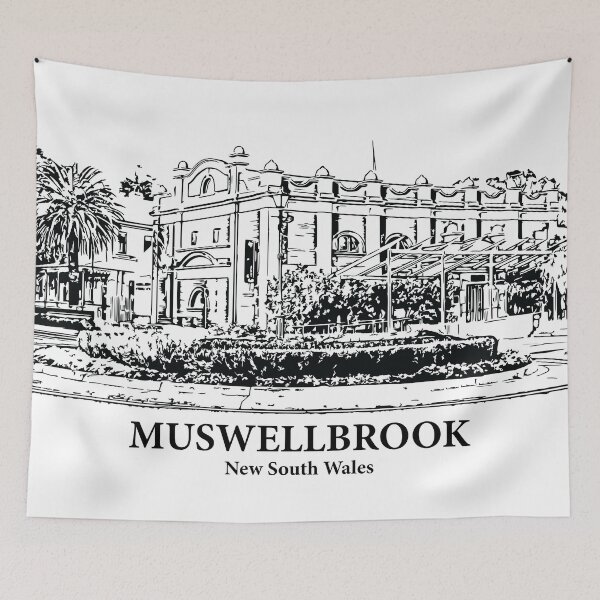 Item preview, Muswellbrook - New South Wales designed and sold by Lakeric Cityscapes.