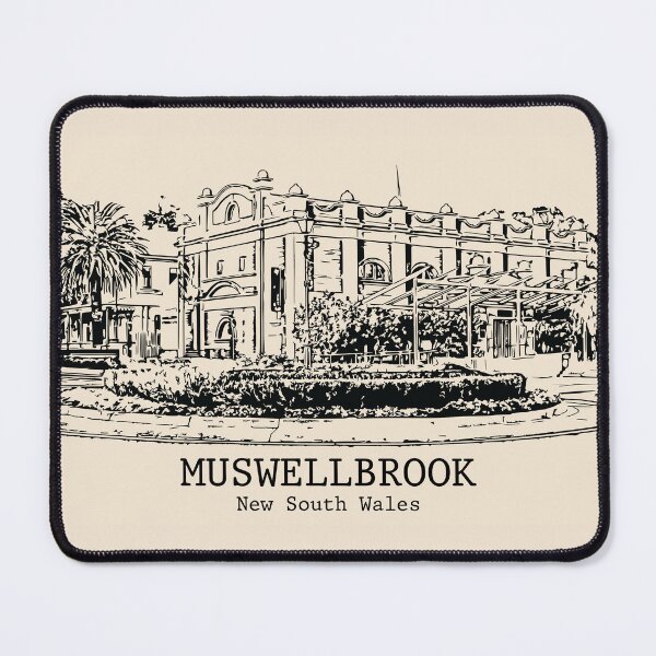 Item preview, Muswellbrook - New South Wales designed and sold by Lakeric Cityscapes.