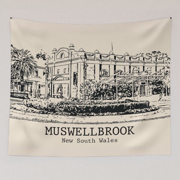 Item preview, Muswellbrook - New South Wales designed and sold by Lakeric Cityscapes.