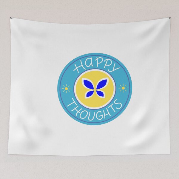 Item preview, Happy Thoughts Butterfly & Sun designed and sold by flidesign .