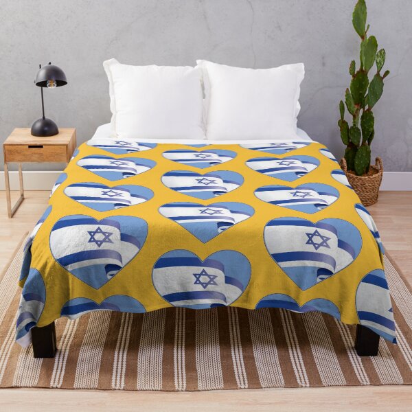 Item preview, Flag of Israel, Star of David, Heart . for t-shirts, for stickers, for car, for postcards designed and sold by orthodox-icon.