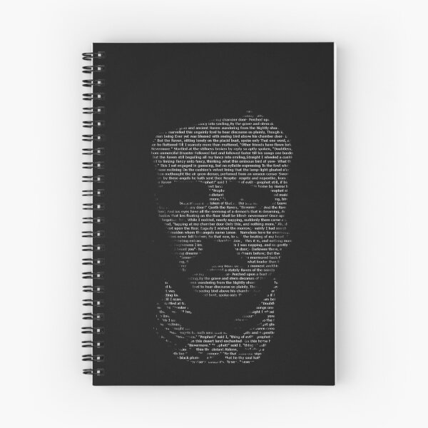 Item preview, The Raven poem on an image of Edgar Allan poe designed and sold by countrymouse.