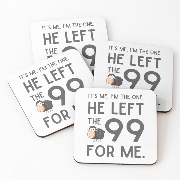 Item preview, Jesus Left The 99 For Me designed and sold by threadsjam.