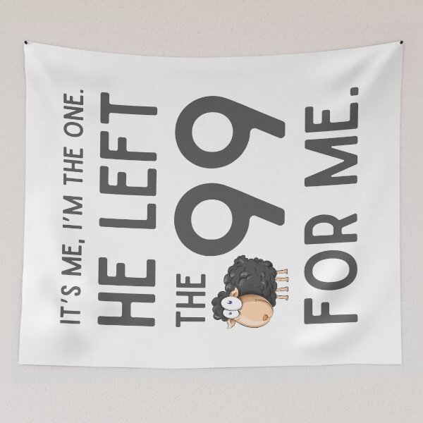 Item preview, Jesus Left The 99 For Me designed and sold by threadsjam.