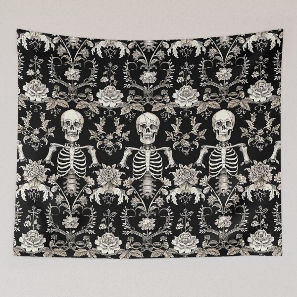 Item preview, Halloween Creepy Skeleton  designed and sold by ArtbyJustis.
