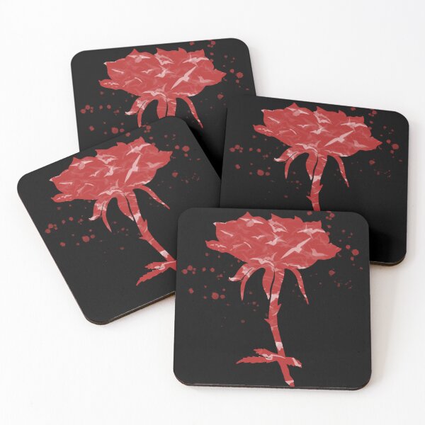 Item preview, Maroon Rose designed and sold by RainbowColorsArt.