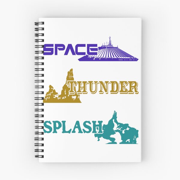 Item preview, Disney Parks Mountains Trio | Space · Big Thunder · Splash Minimalist Tee Colored designed and sold by DevonDisneyland.