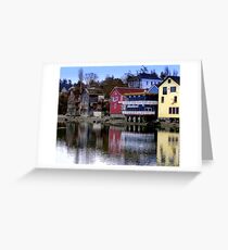 Water front Greeting Card
