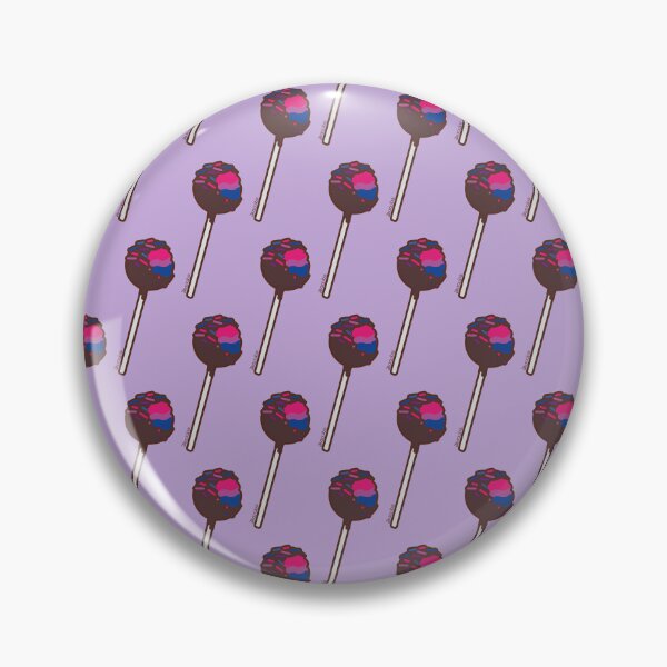 Item preview, CakePop LGBTQ+ Pride Month Chocolate Bisexual designed and sold by DianubisArt.
