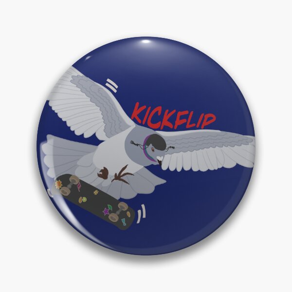 Item preview, Kickflip Pigeon designed and sold by KLTcreations.