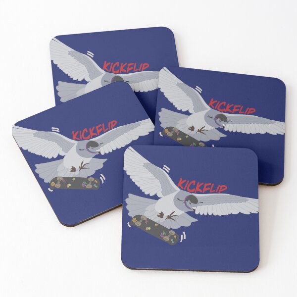 Item preview, Kickflip Pigeon designed and sold by KLTcreations.