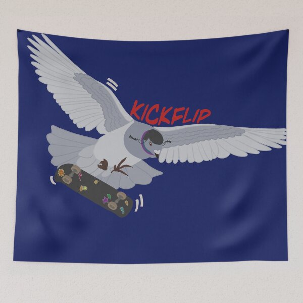 Item preview, Kickflip Pigeon designed and sold by KLTcreations.