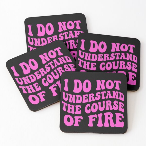 Item preview, Funny Shooting Range Quote I Do Not Understand the Course of Fire designed and sold by kawaiivsglitch.