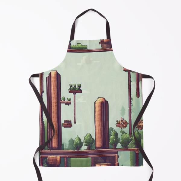 Item preview, Pixelated Village Abstract Art designed and sold by Esterlane.