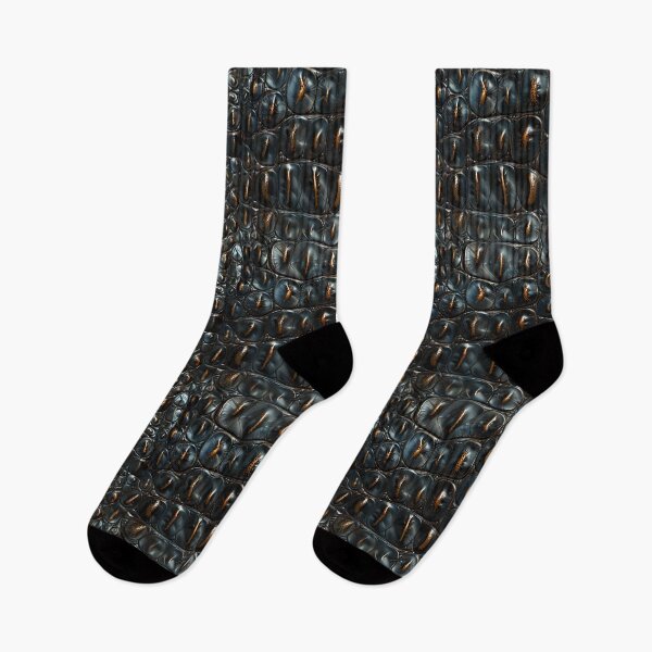 Item preview, Dark Crocodile Skin Texture with Golden Highlights designed and sold by NTGUILTY.