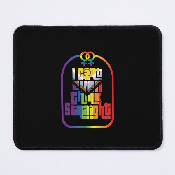 Item preview, Can't Think Straight logo - lesbian Colors | LGBTQ PRIDE designed and sold by What you are is Beautiful.