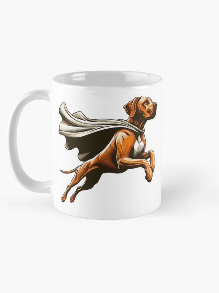 Thumbnail 5 of 6, Coffee Mug, Super Dog Rhodesian Ridgeback RR Ridgie Gift designed and sold by Pineapple-Tree.
