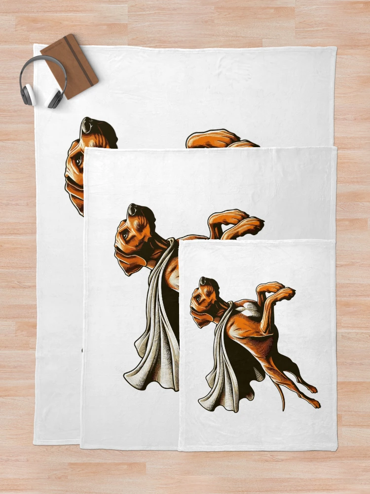 Imagen 5 de 6, Manta con la obra Super perro Rhodesian Ridgeback RR Ridgie Regalo, diseñada y vendida por Pineapple-Tree.